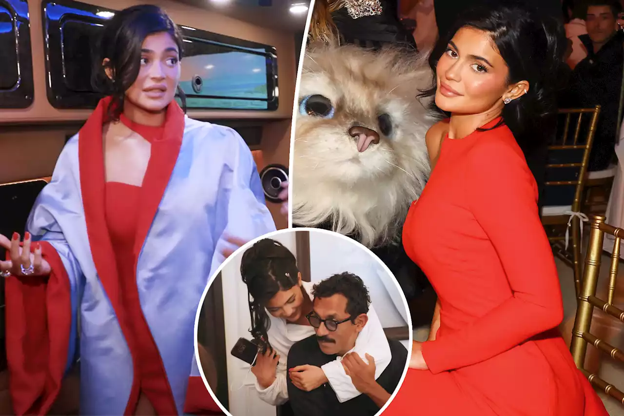 Kylie Jenner wasn’t allowed to sit down in her Met Gala 2023 gown