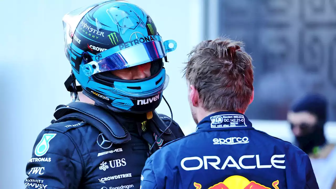 Martin Brundle 'disappointed' by Max Verstappen reaction to Russell Baku clash