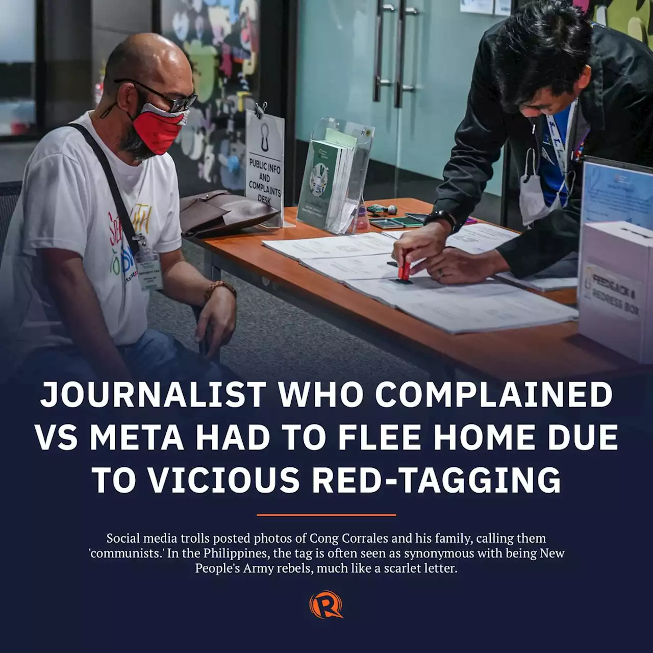 Journalist who complained vs Meta had to flee home due to vicious red-tagging