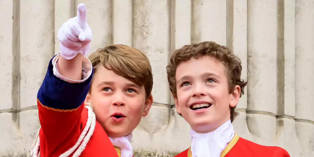 Prince George fulfils duty as Page of Honour for The King's coronation