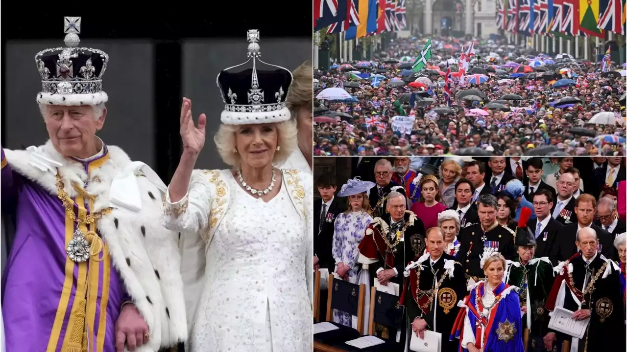 Charles and Camilla officially crowned King and Queen in historic moment