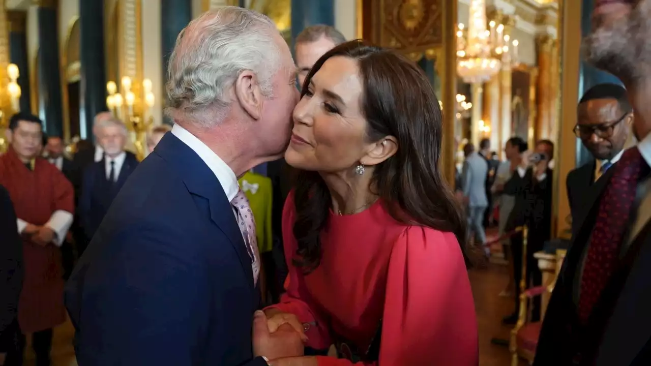 Princess Mary touches down in London ahead of coronation