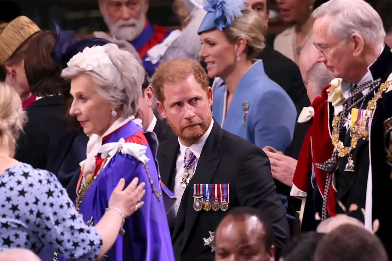 Absolutely No One Was More Miserable at the Coronation Than Prince Harry