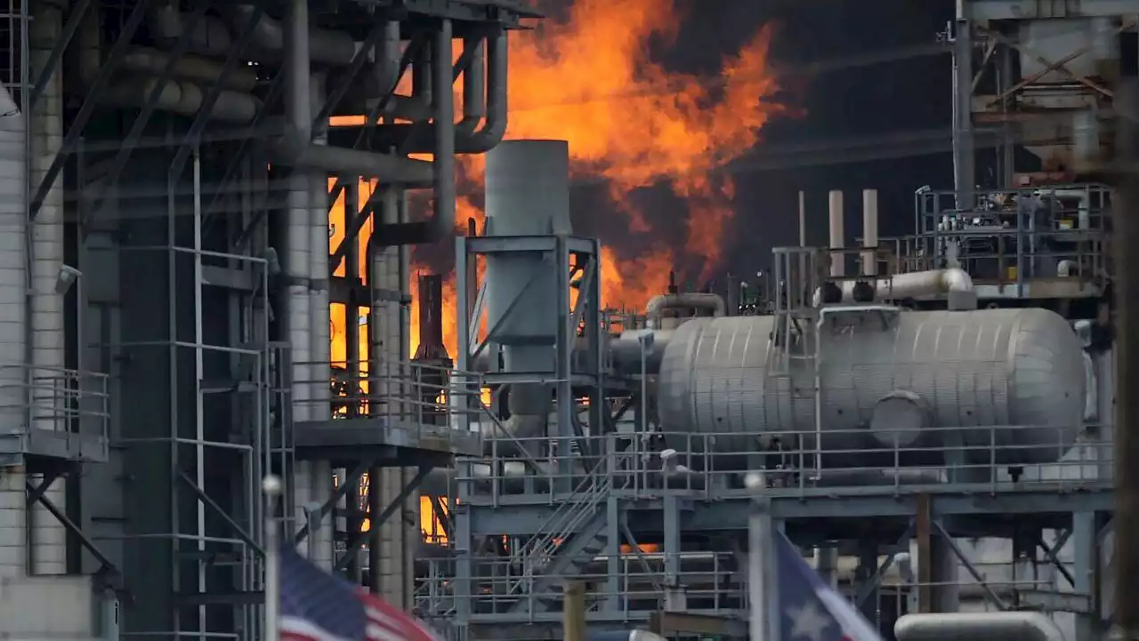 Texas petrochemical plant fire sends 9 workers to hospital