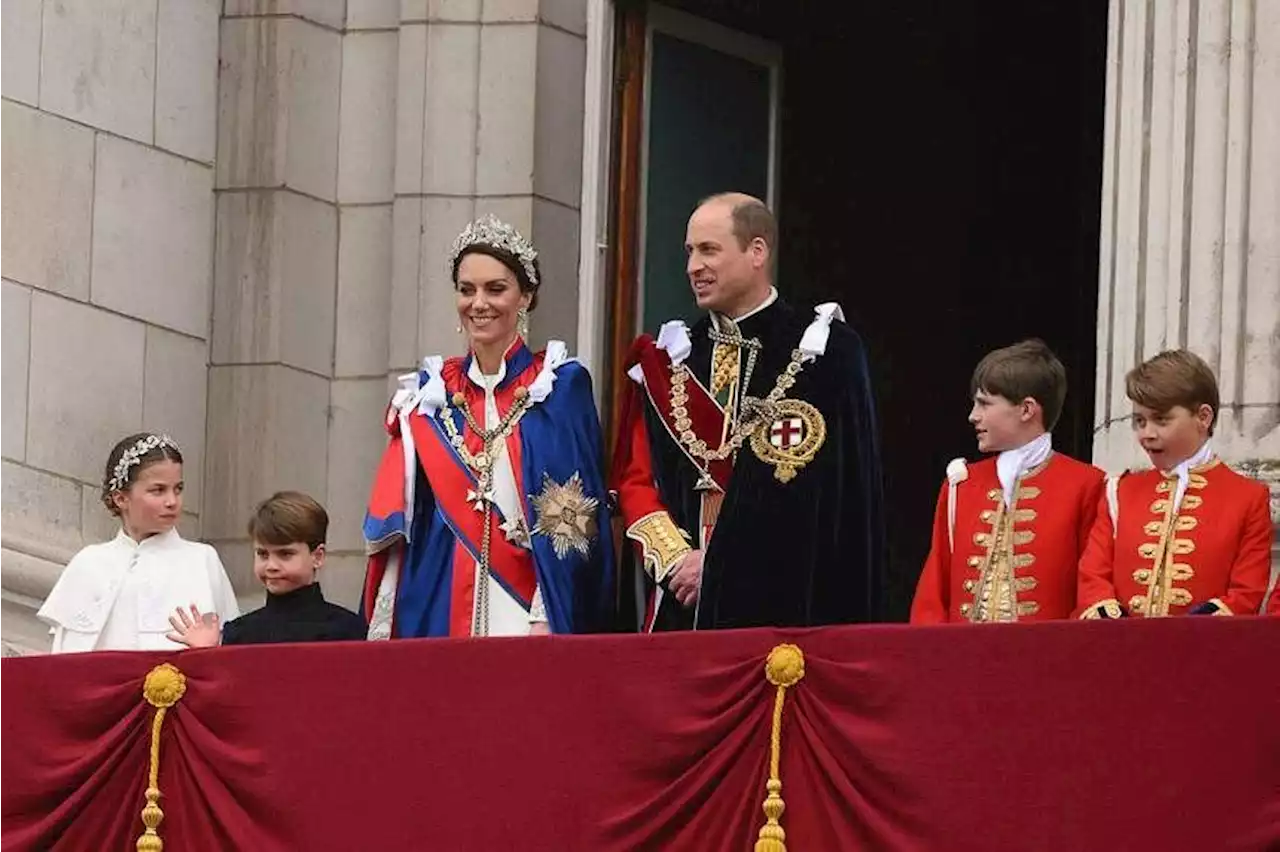 Young British royals step forward at coronation