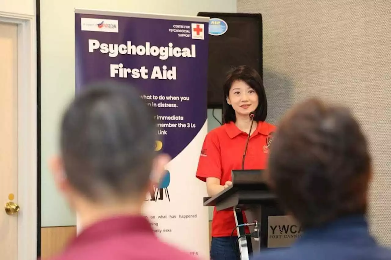 New psychological first aid training programme launched for SGSecure responders