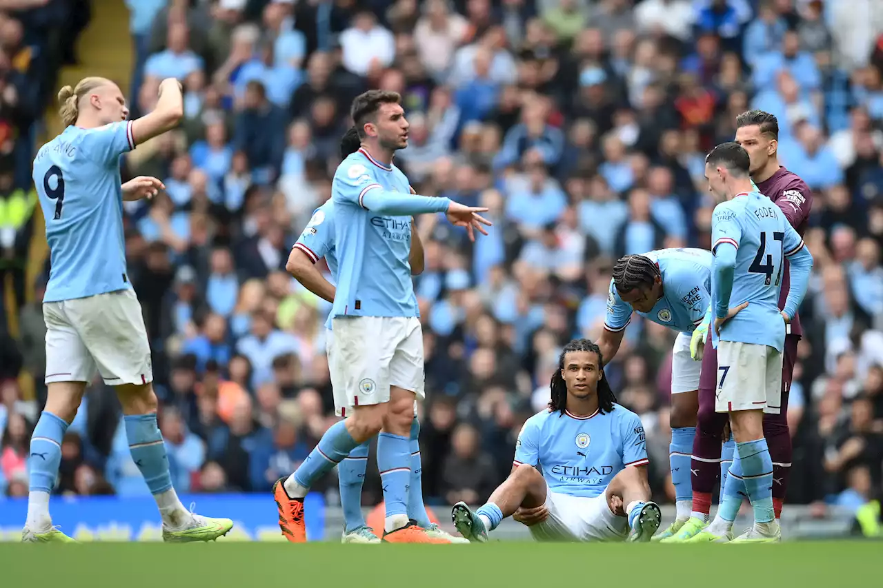 Man City scare ahead of Madrid clash as Nathan Ake picks up suspected injury against Leeds