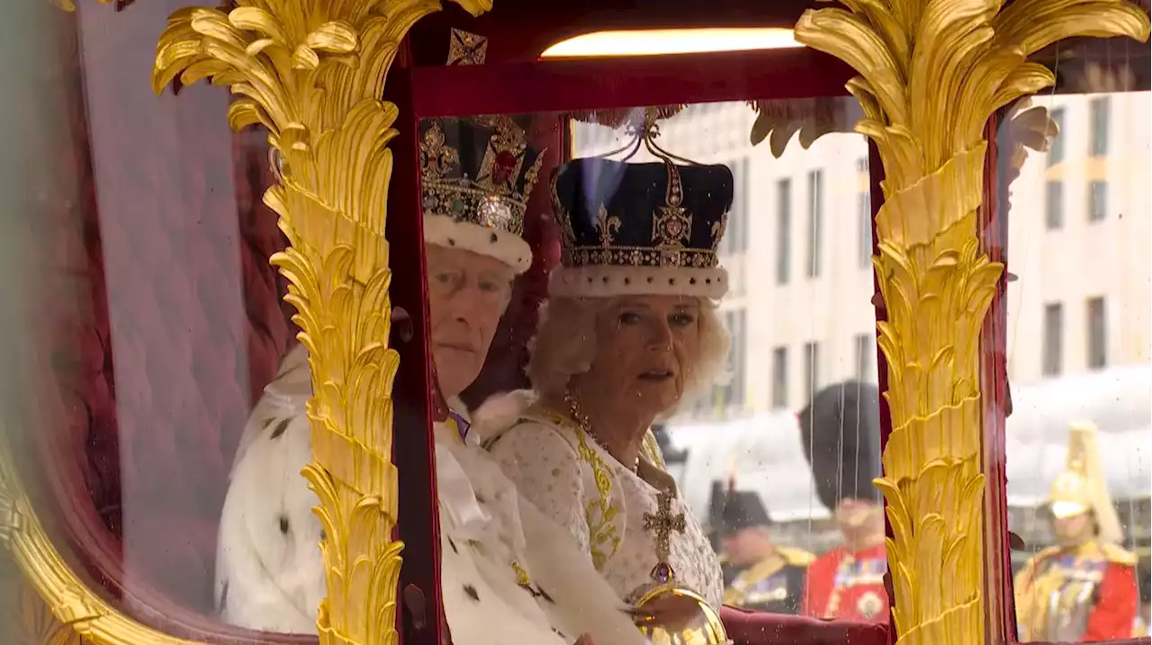 PHOTOS: Charles, Camilla crowned King and Queen of England | TheCable