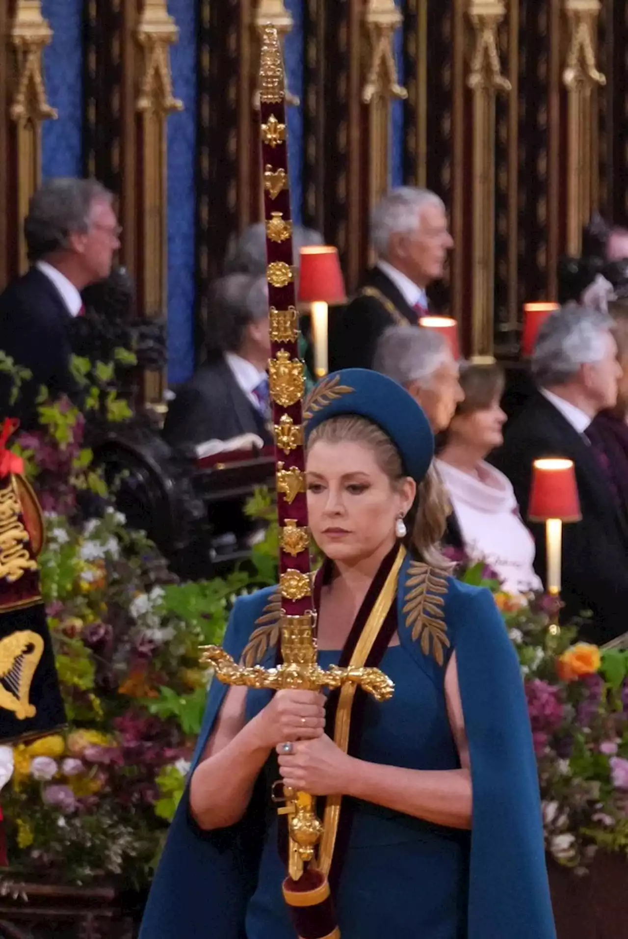 Why Penny Mordaunt is carrying a huge sword at the coronation today