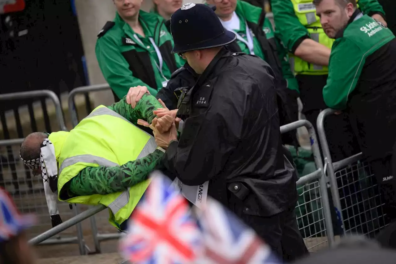 Right to protest in UK 'under threat' after coronation arrests, human rights groups warn