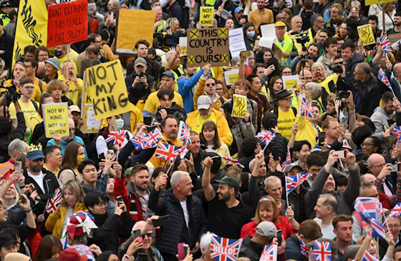 Anti-monarchy protestors arrested ahead of King Charles' coronation