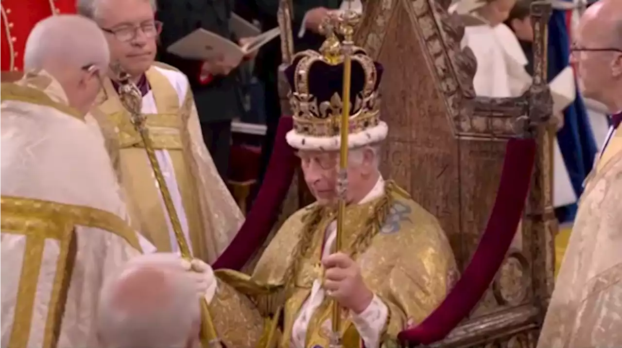 Millions tune in for King Charles' spectacular coronation at Westminster Abbey