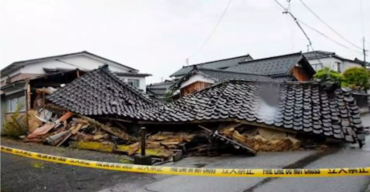 Aftershocks shake Japan after quake kills one, destroys homes