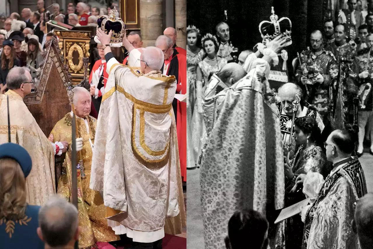 Two Coronations, 70 Years Apart