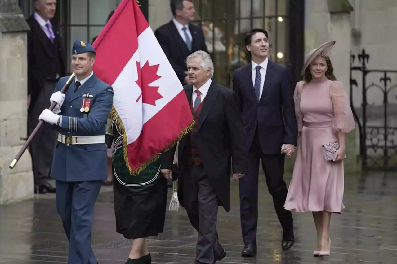 Trudeau, Simon take in pageantry of Britain’s first coronation in 70 years