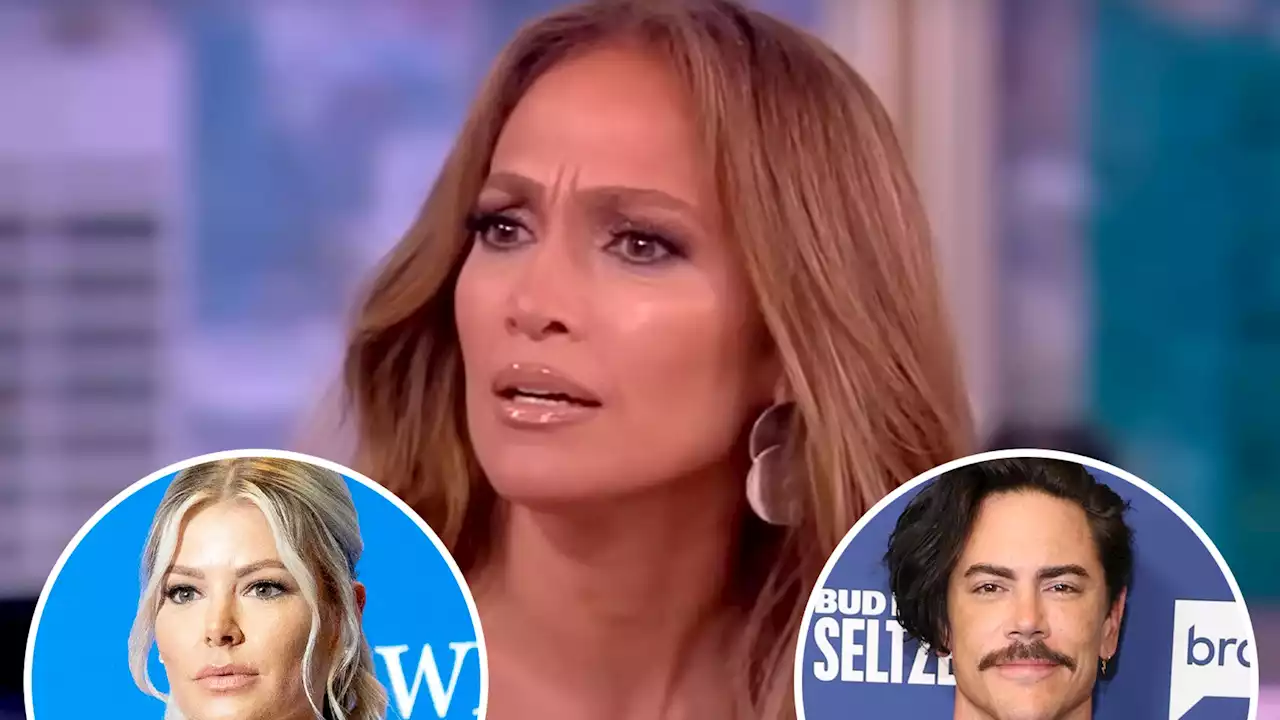 Jennifer Lopez Weighs In on Scandoval on The View