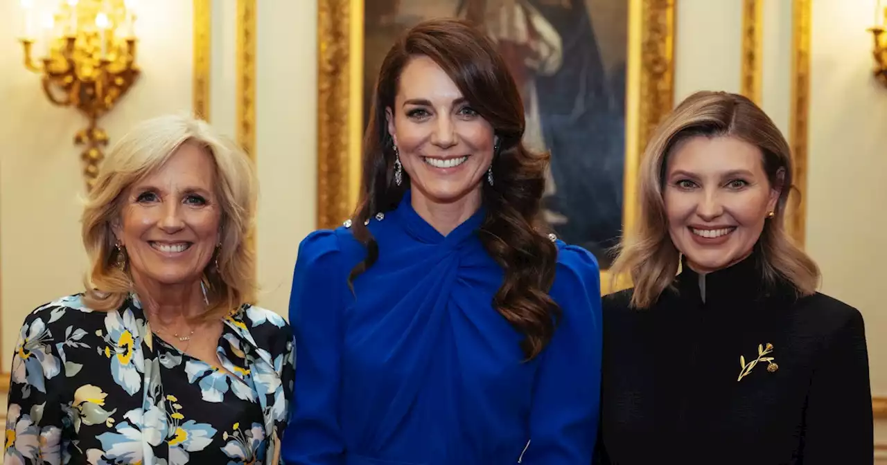 Kate Middleton meets Jill Biden and Ukraine’s first lady ahead of King Charles’ coronation