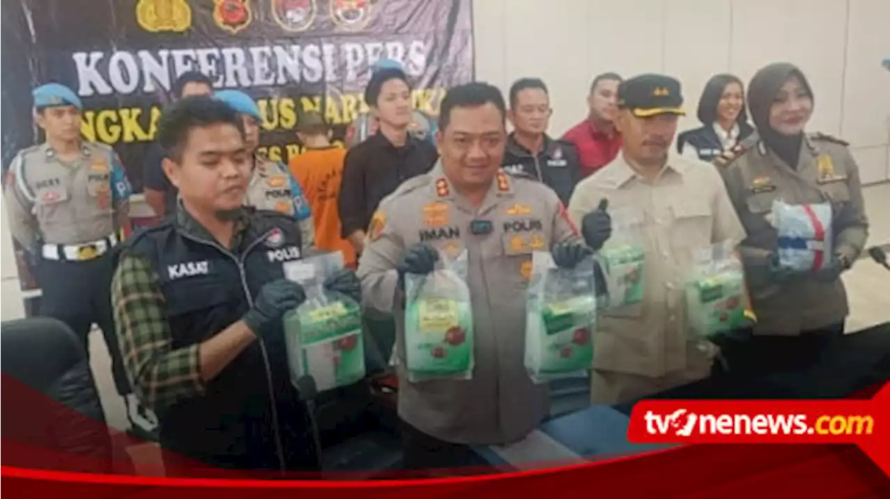 Polres Bogor Gagalkan Peredaran Narkotika Senilai Rp10 Miliar