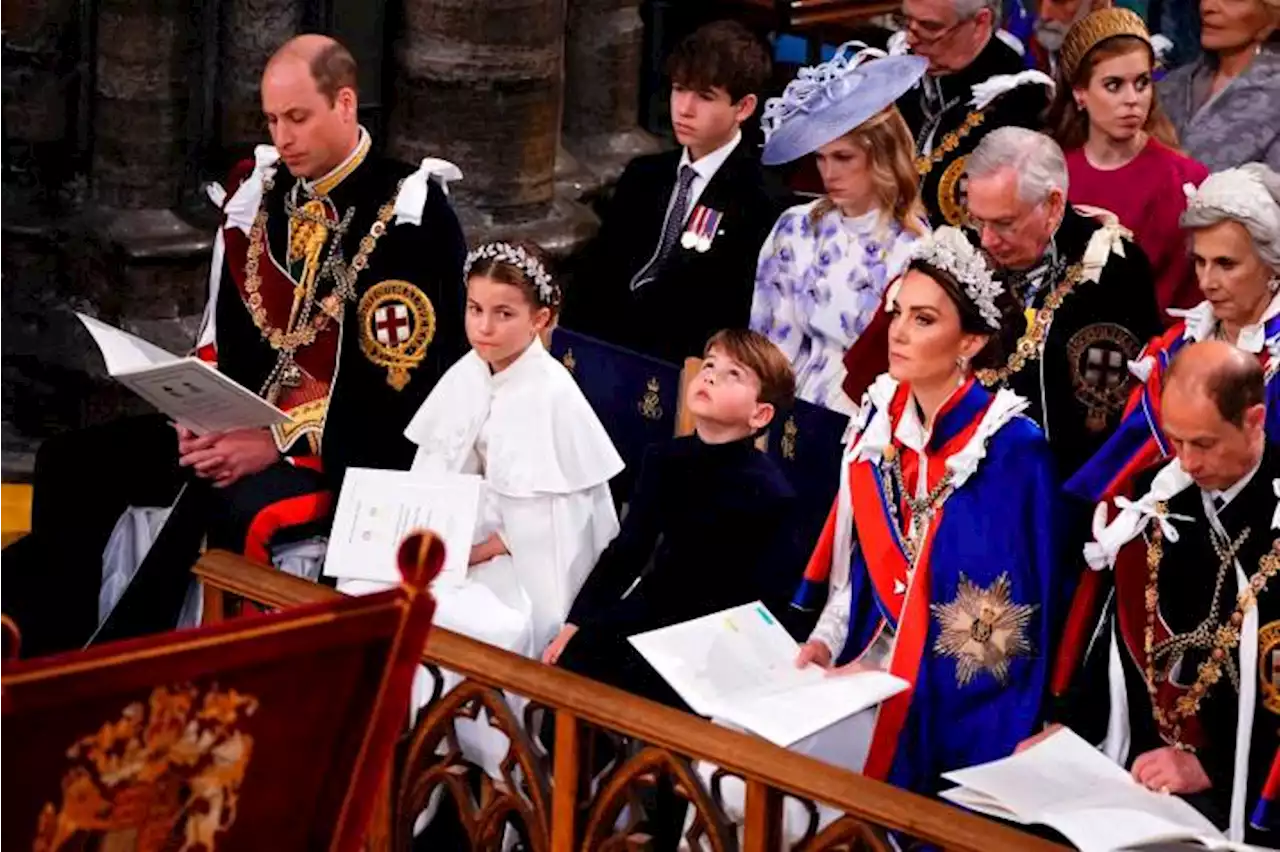 Video: El príncipe Louis se robó la atención durante la coronación del rey Carlos III