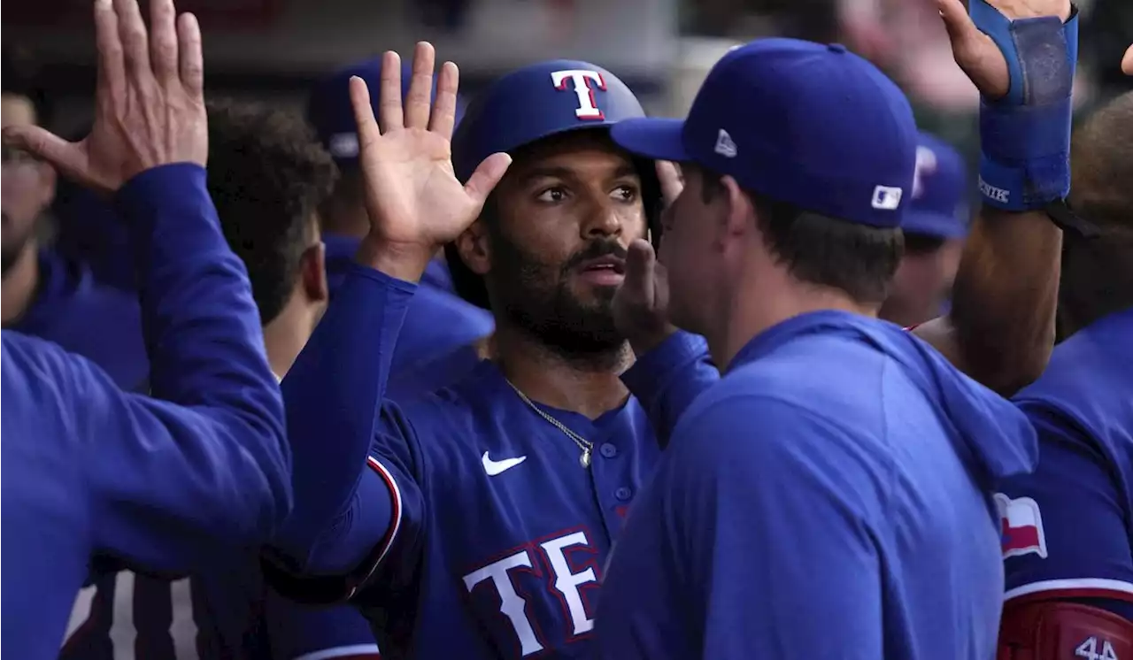 Angels rally for 5-4 victory over Rangers in 10th inning