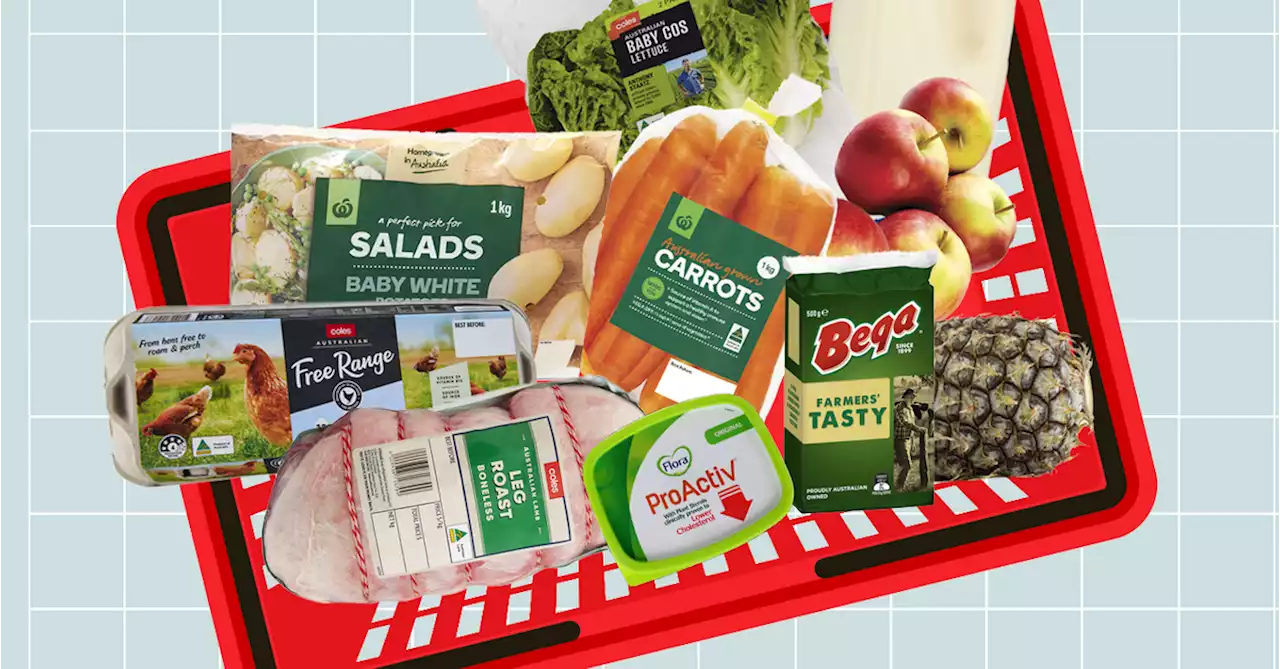 What this supermarket basket set you back in 2021 versus now