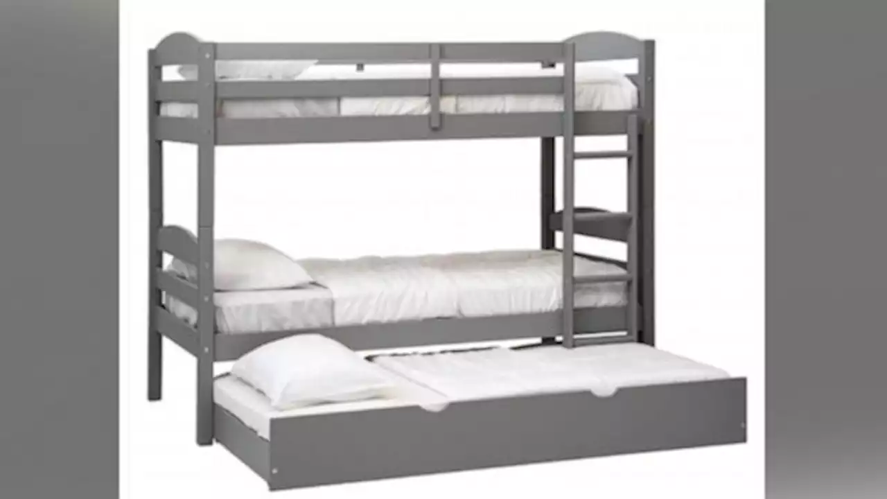 Popular children's bunk beds recalled due to fall risk