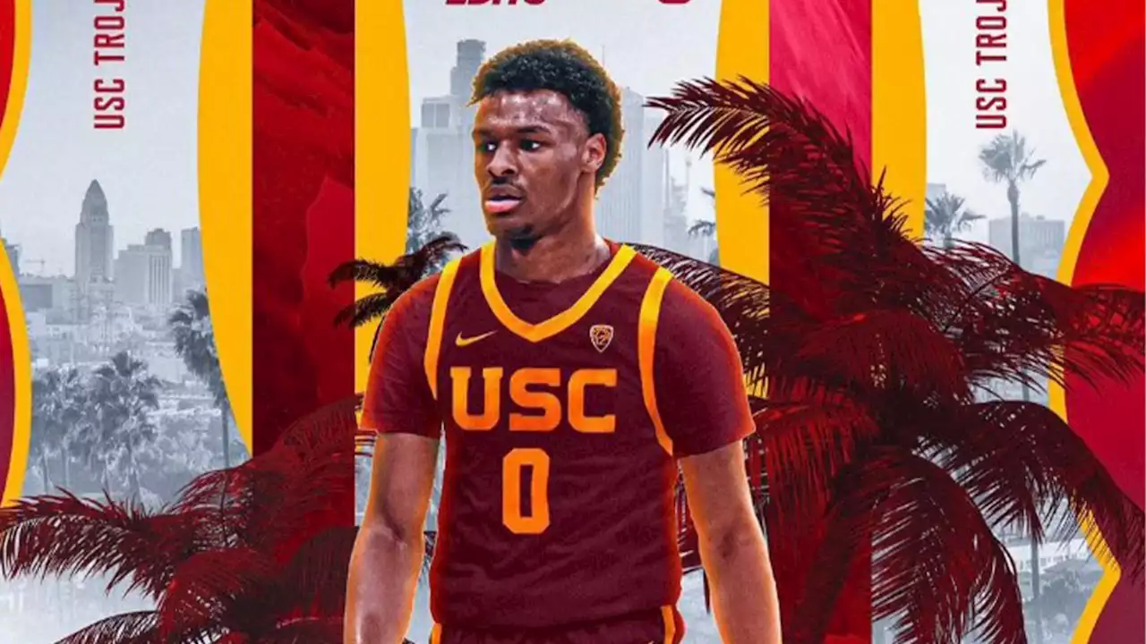 Bronny James, LeBron James' son, commits to USC basketball team