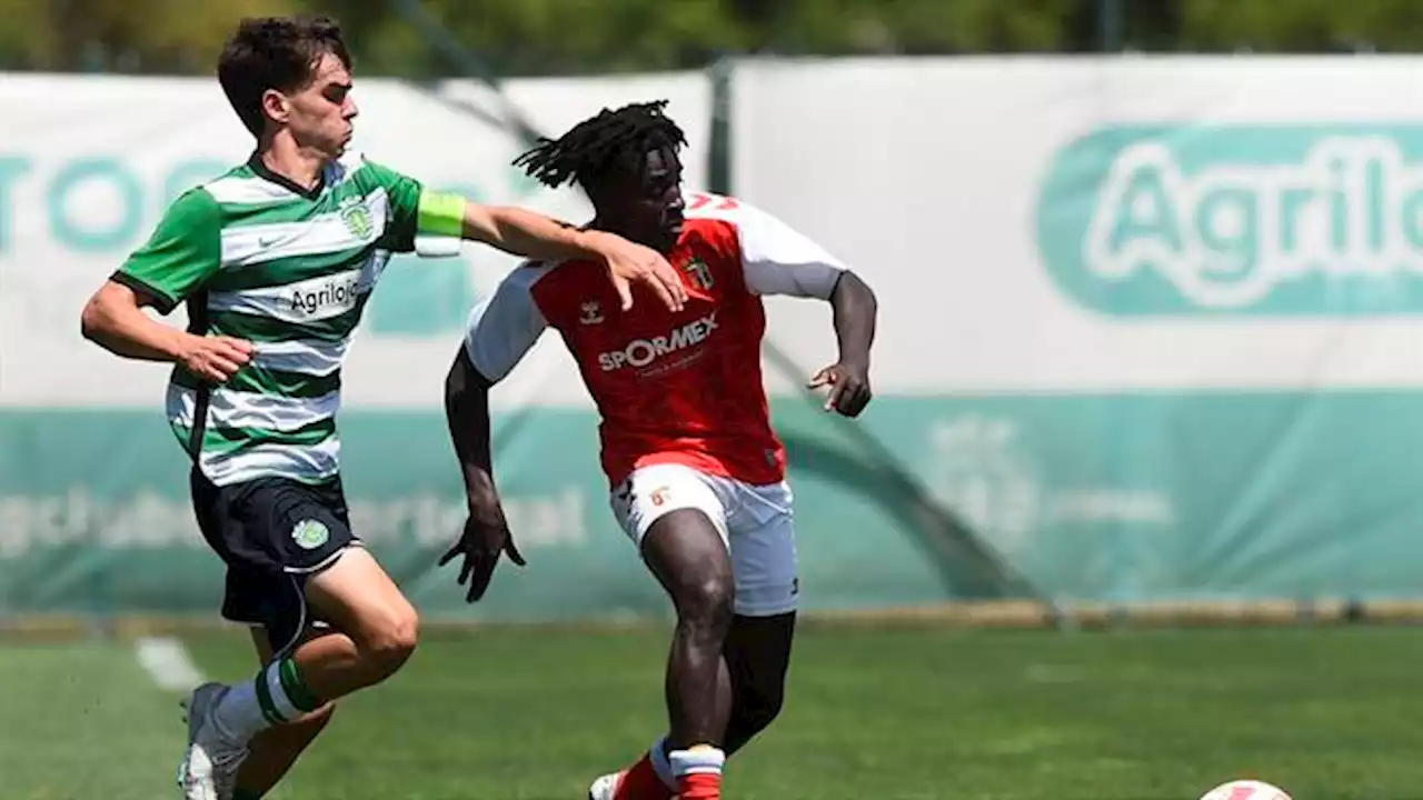 Igualdade de forças entre Sporting e SC Braga (Juniores)