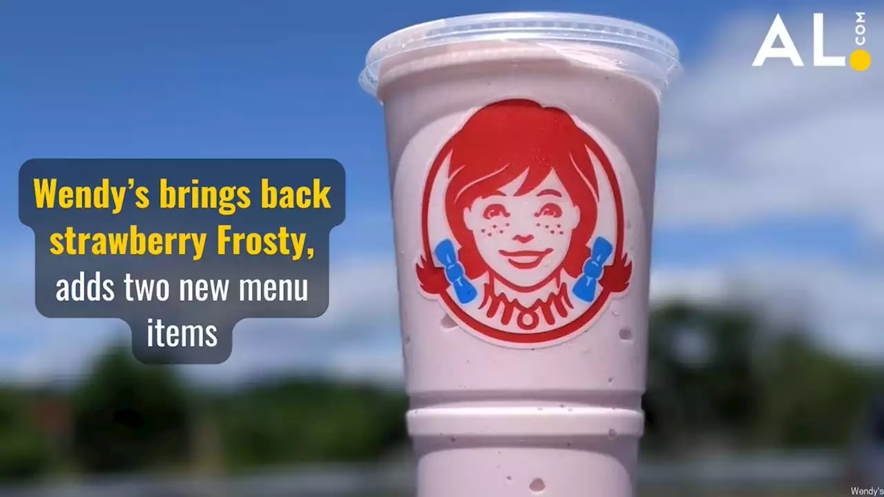 Wendy’s brings back strawberry Frosty, adds two new menu items