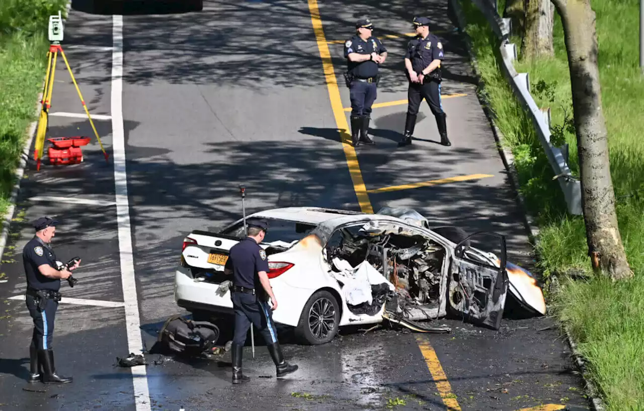 Three dead, one injured in fiery Bay Ridge car crash | amNewYork