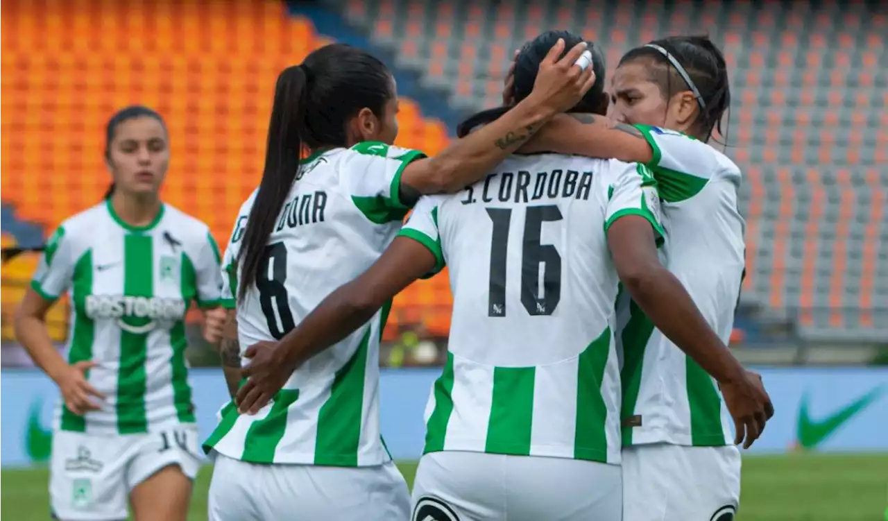 Nacional dio un repaso en casa y acaricia la clasificación en la Liga Betplay Femenina