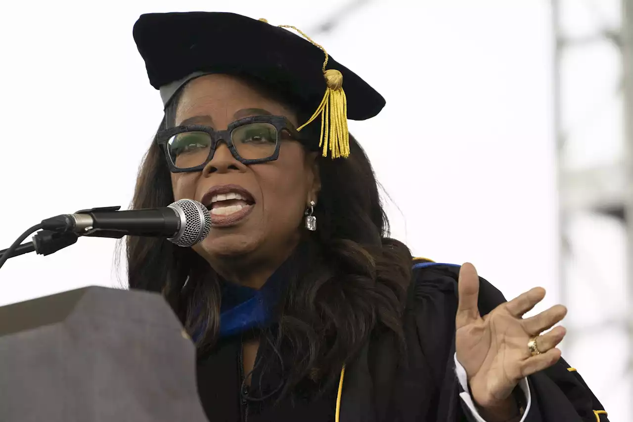 Oprah tells class of 2023 to follow 'still, small voice'