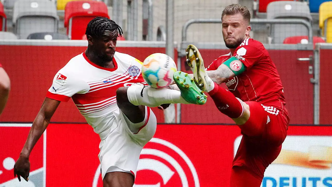 Fortuna Düsseldorf: Andre Hoffmann dankt Doc Blecker