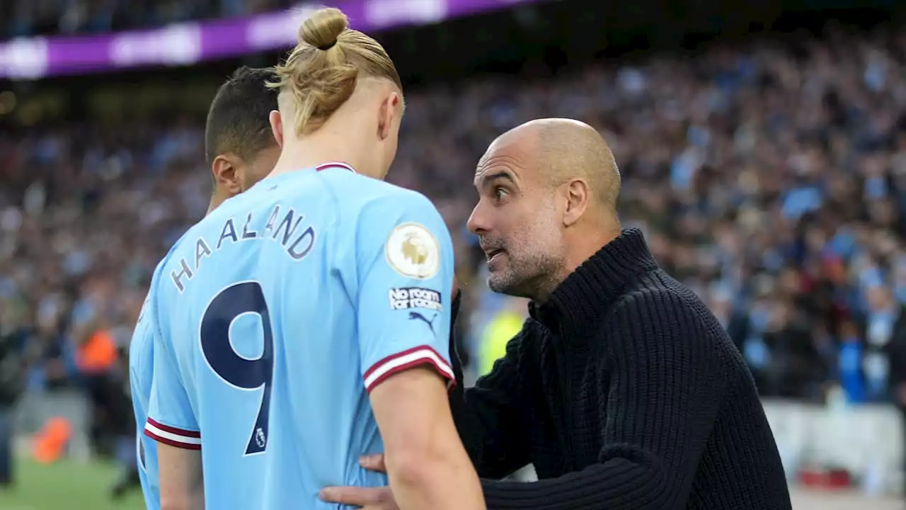 Manchester City: Pep Guardiola wütet wegen Erling Haaland