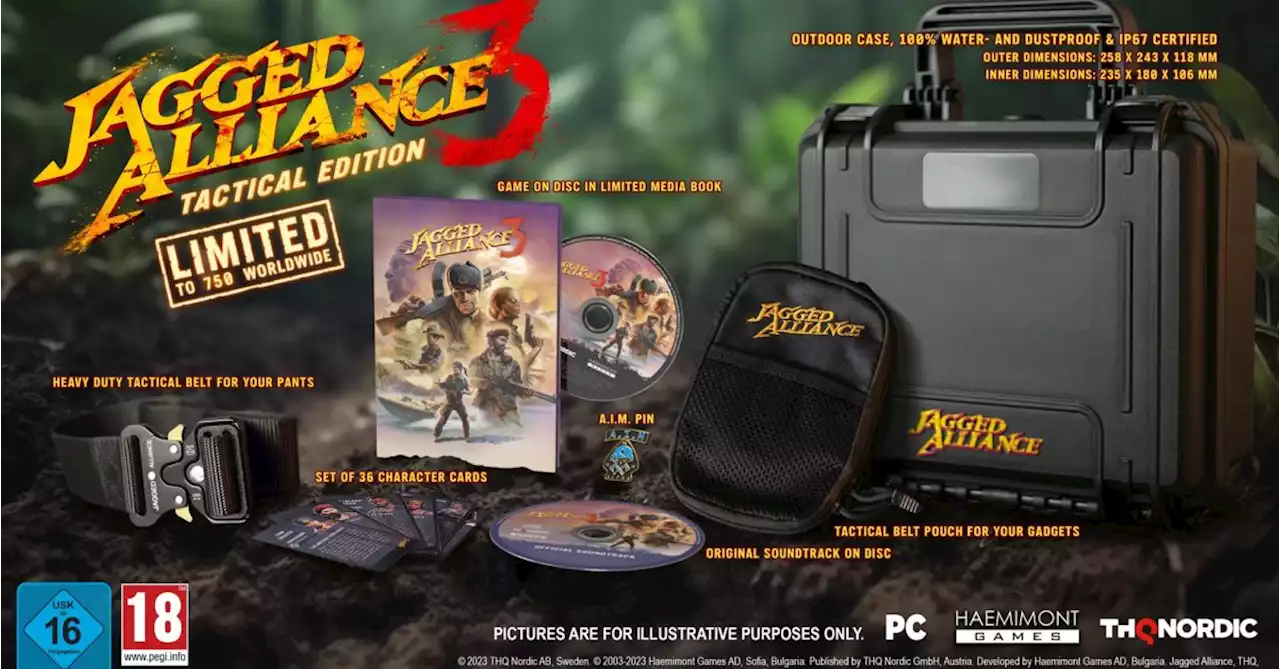 Jagged Alliance 3 Reveals Tactical Edition Coming This Summer