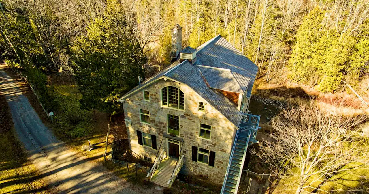 This historic mill in Ontario is surrounded by beautiful nature trails