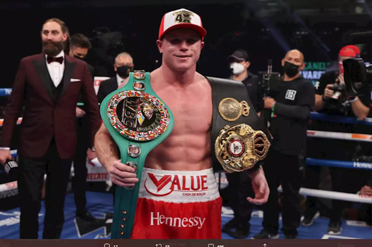 Hasil Tinju Dunia - Lalui 12 Ronde yang Berat, Canelo Alvarez Masih Rajanya Tinju - Bolasport.com