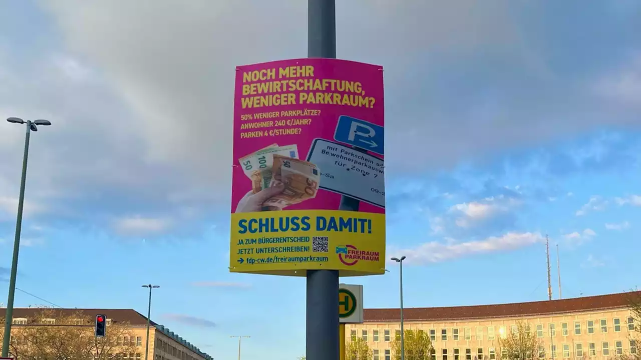 Charlottenburg-Wilmersdorf: Plakate gegen Abzock-Parken