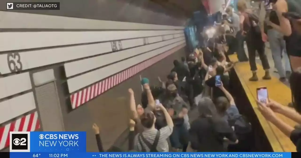 Protesters flood subway station, calling for justice for Jordan Neely