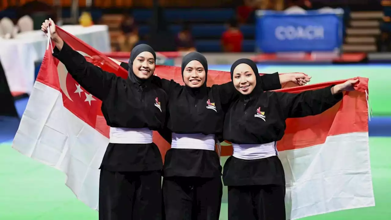 Silat: Women’s artistic team claim maiden SEA Games gold for Singapore