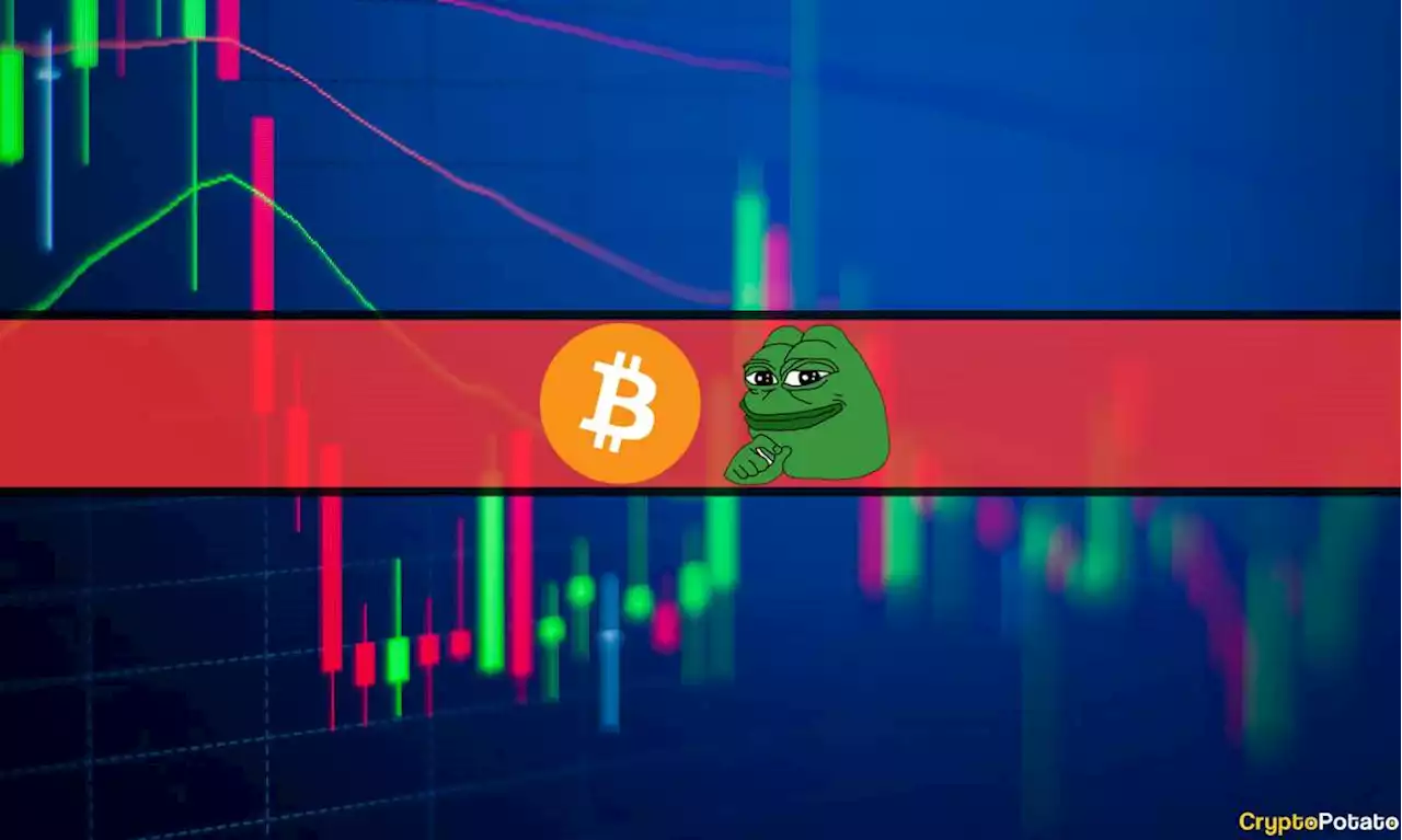 Bitcoin Slides to $29K, PEPE to End The Week With 350% Gains (Weekend Watch)