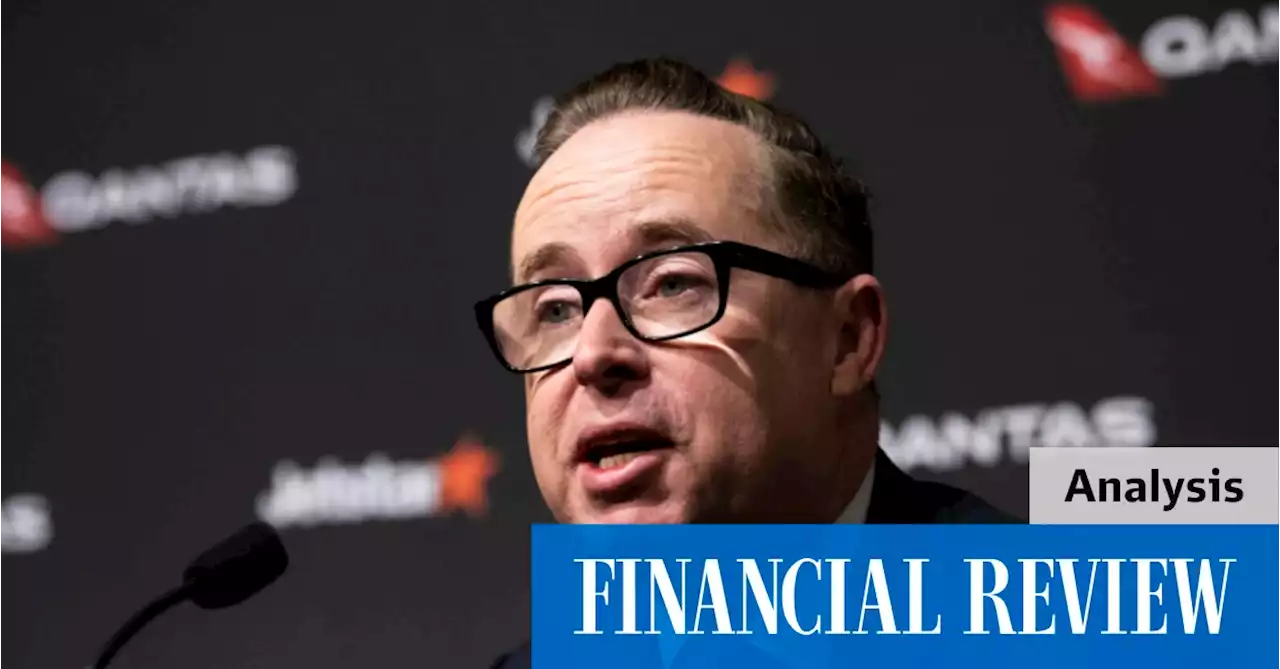 The Financial Review has disappeared from Qantas lounges