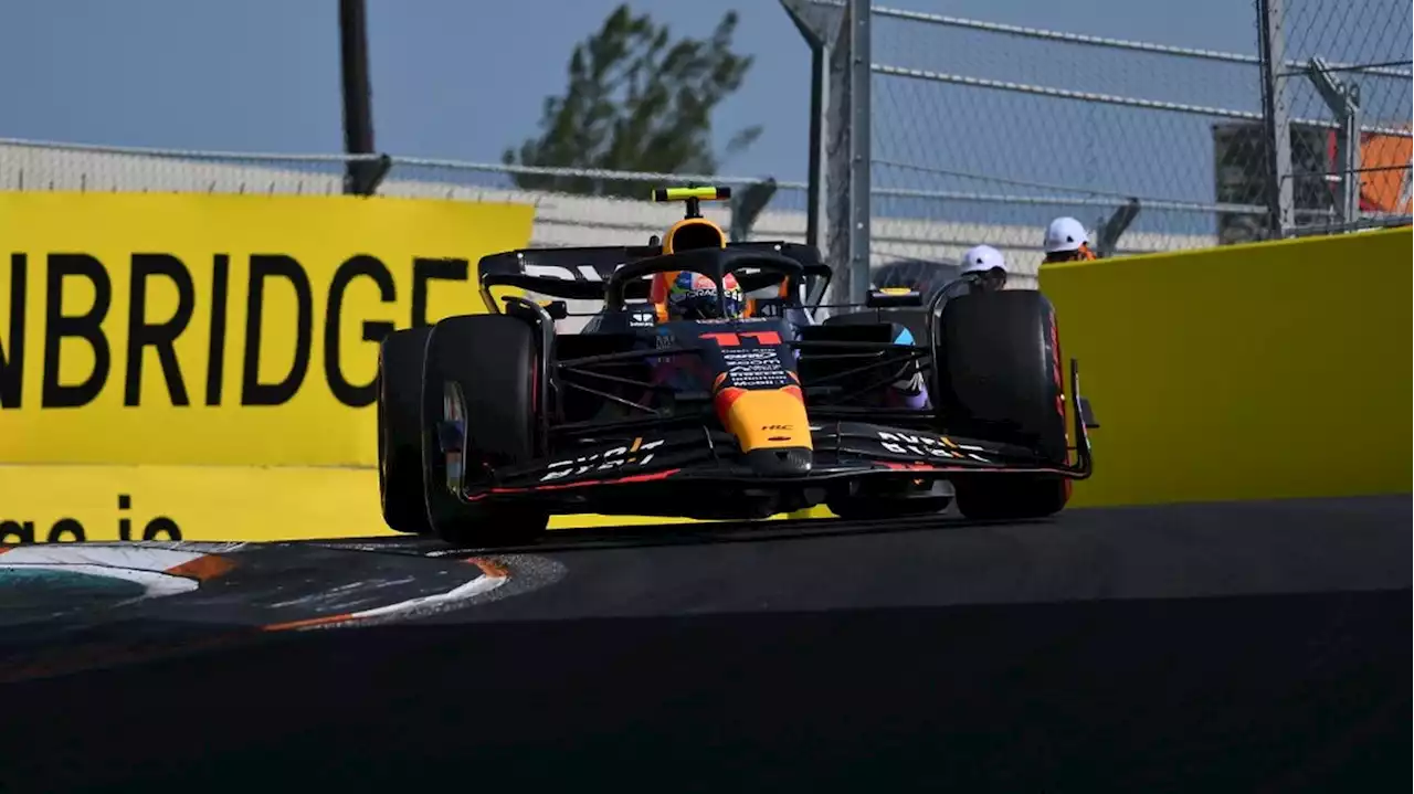 Formule 1 : Sergio Perez signe la pole position au Grand Prix de Miami, Max Verstappen partira 9e