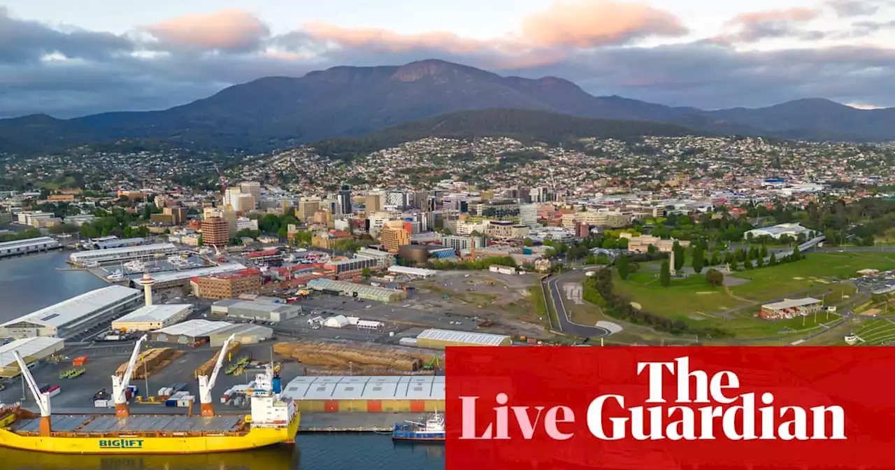 Tasmania pushing to fast-track new AFL stadium; Chalmers slip hints at budget surplus – as it happened