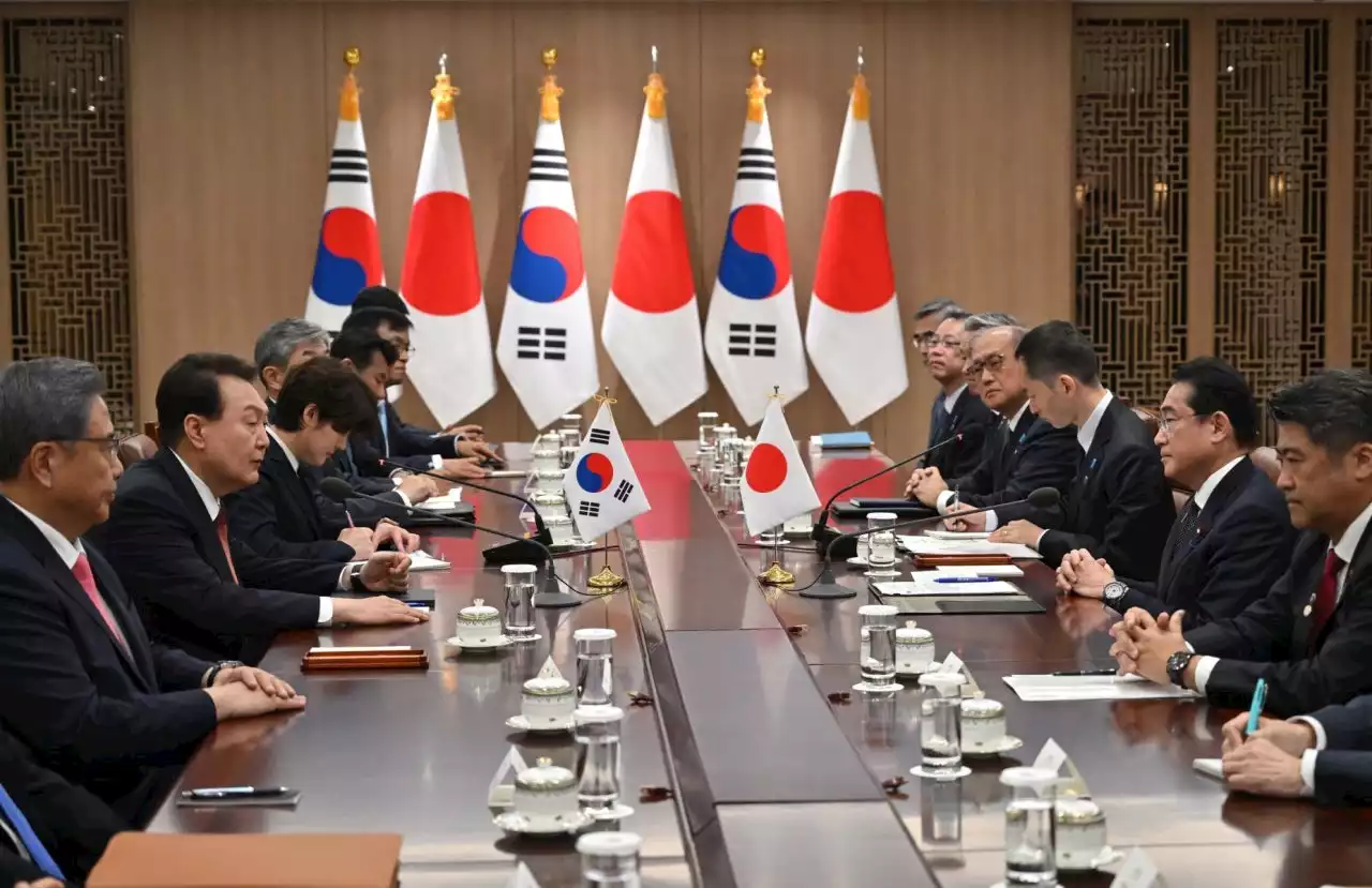 Japanese PM in South Korea for landmark summit | The Guardian Nigeria News - Nigeria and World News