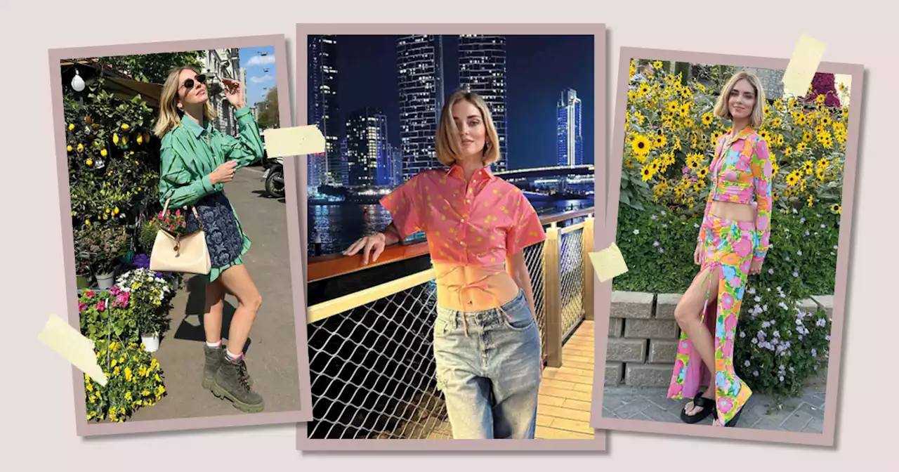 Come indossare la camicia fantasia secondo Chiara Ferragni