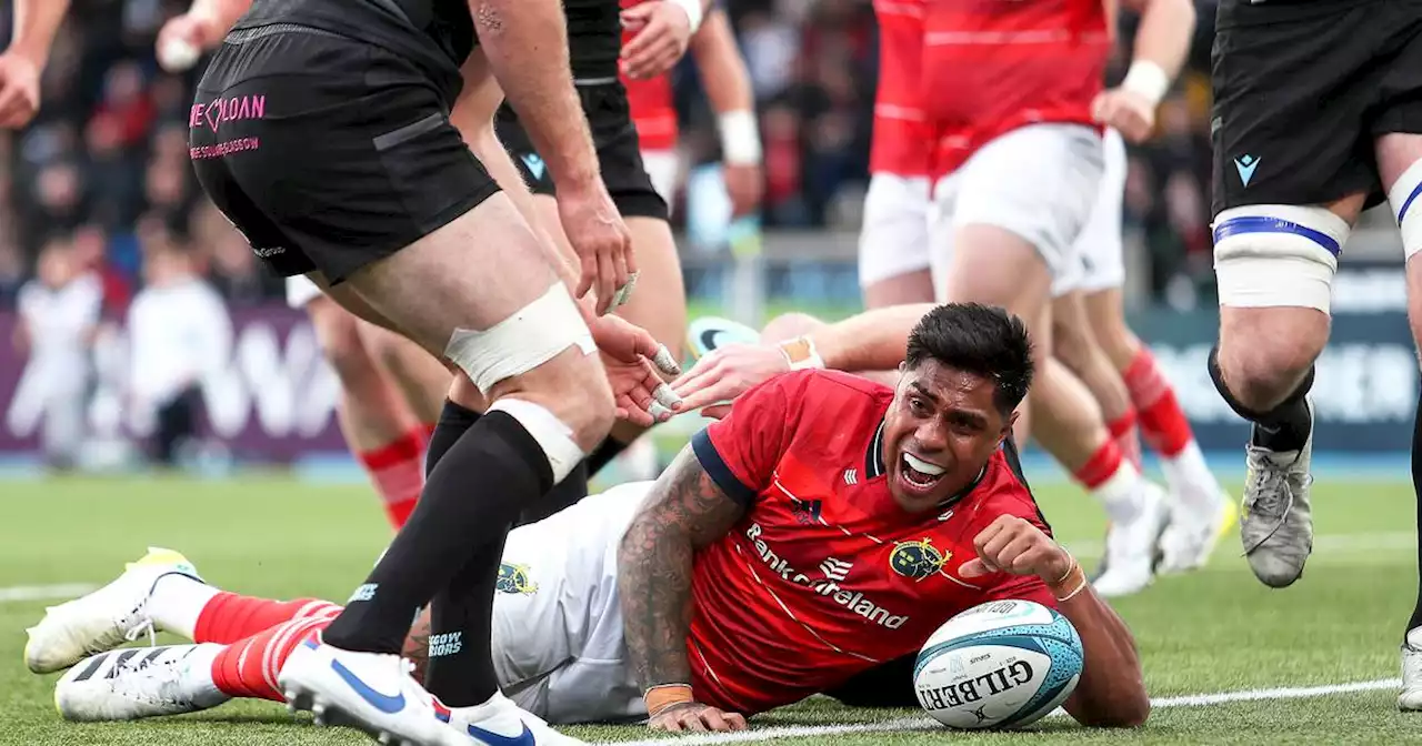 Munster set up Aviva semi-final showdown with Leinster after battling win over Glasgow