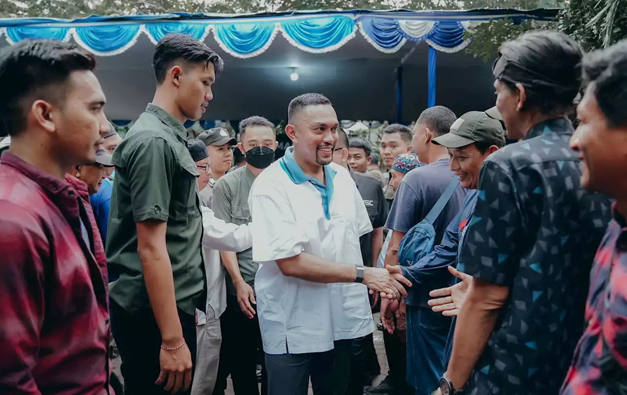 Kunker ke Tanjung Priok, Sahroni Diminta Maju Jadi Gubernur DKI