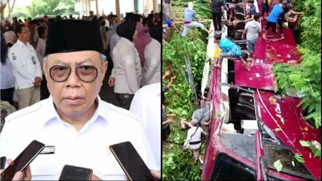 Gercep, Wali Kota Tangsel Langsung Berangkat ke Tegal, Cek Kondisi Korban Kecelakaan Bus di Guci