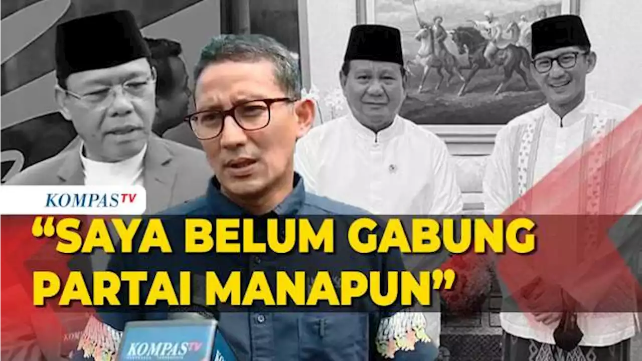 Sandiaga Uno Mengaku Belum Gabung Partai Manapun: Saat yang Tepat akan Diumumkan